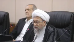 تأکید آملی لاریجانی بر حفظ دستاوردهای هسته‌ای ایران در مذاکرات