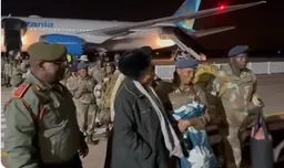 South African troops return home from DR Congo
