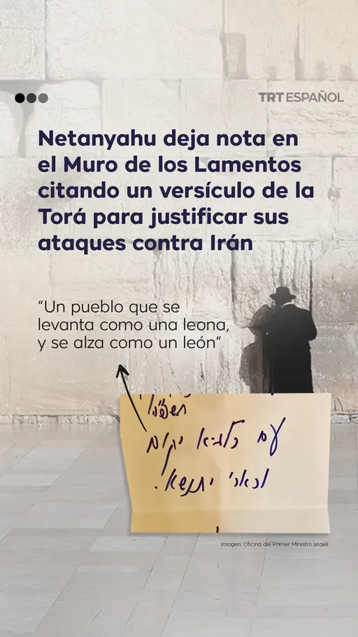 Netanyahu usa un versículo de la Torá para justificar sus planes de ataque contra Irán