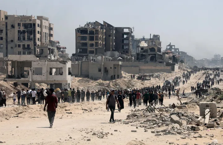 War on Gaza blog present