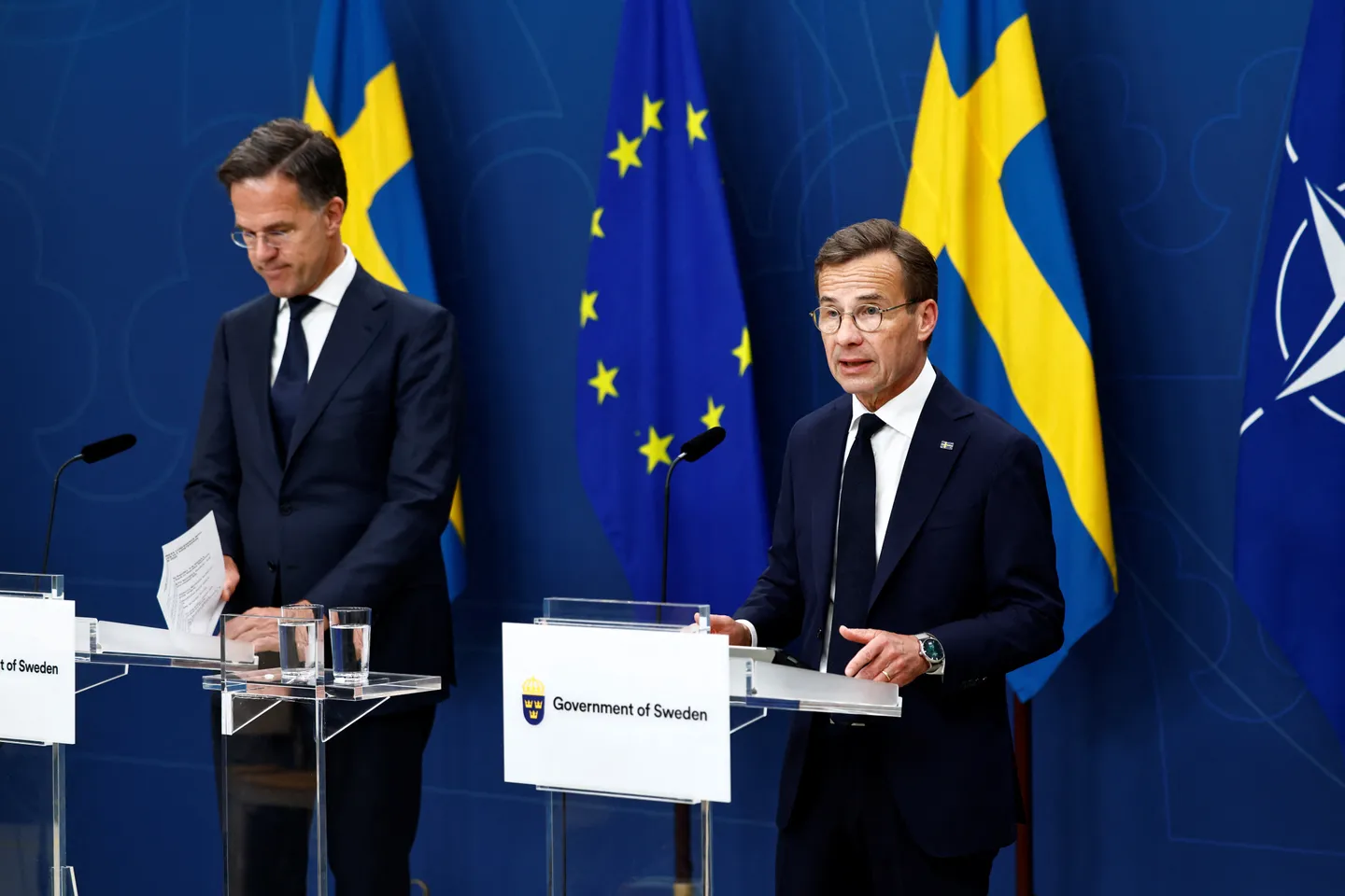 Svenskt säkerhetsmiss: hemligt dokument glömdes kvar på Arlanda