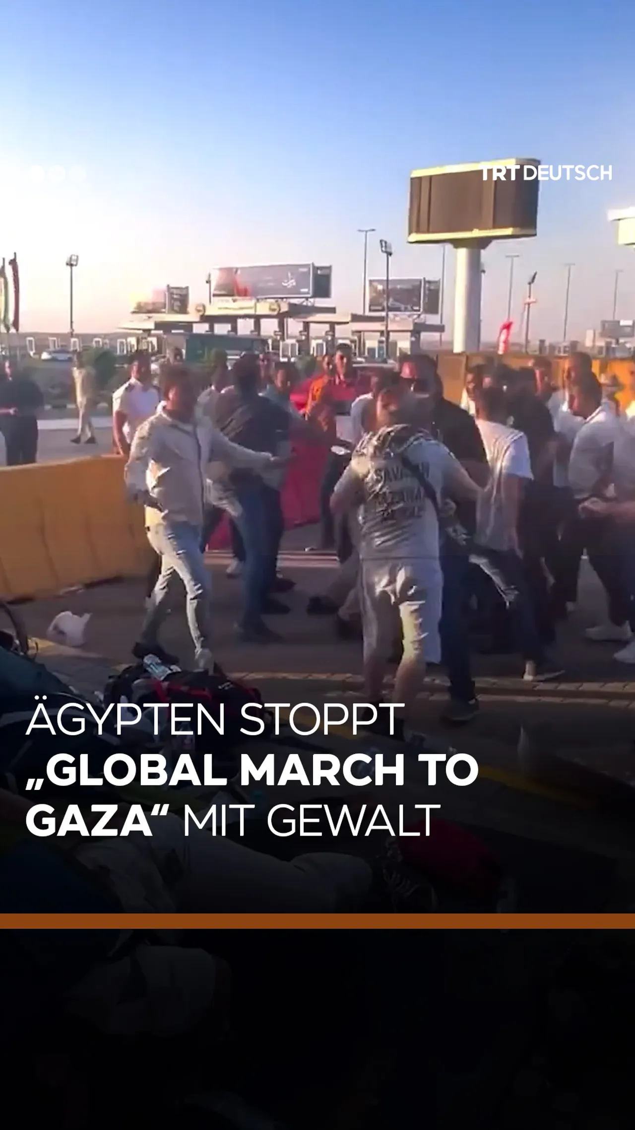 Ägypten stoppt „Global March to Gaza“ mit Gewalt
