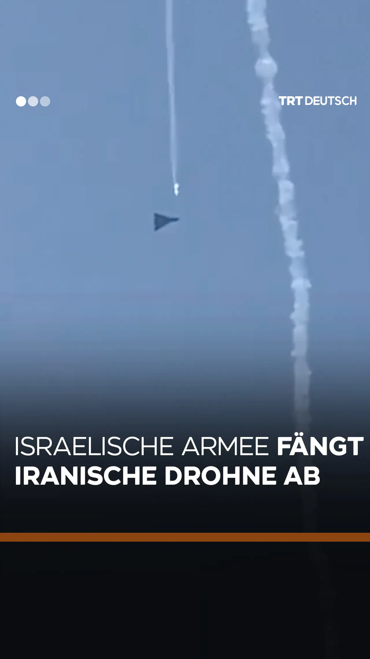Israelische Armee fängt iranische Drohne ab