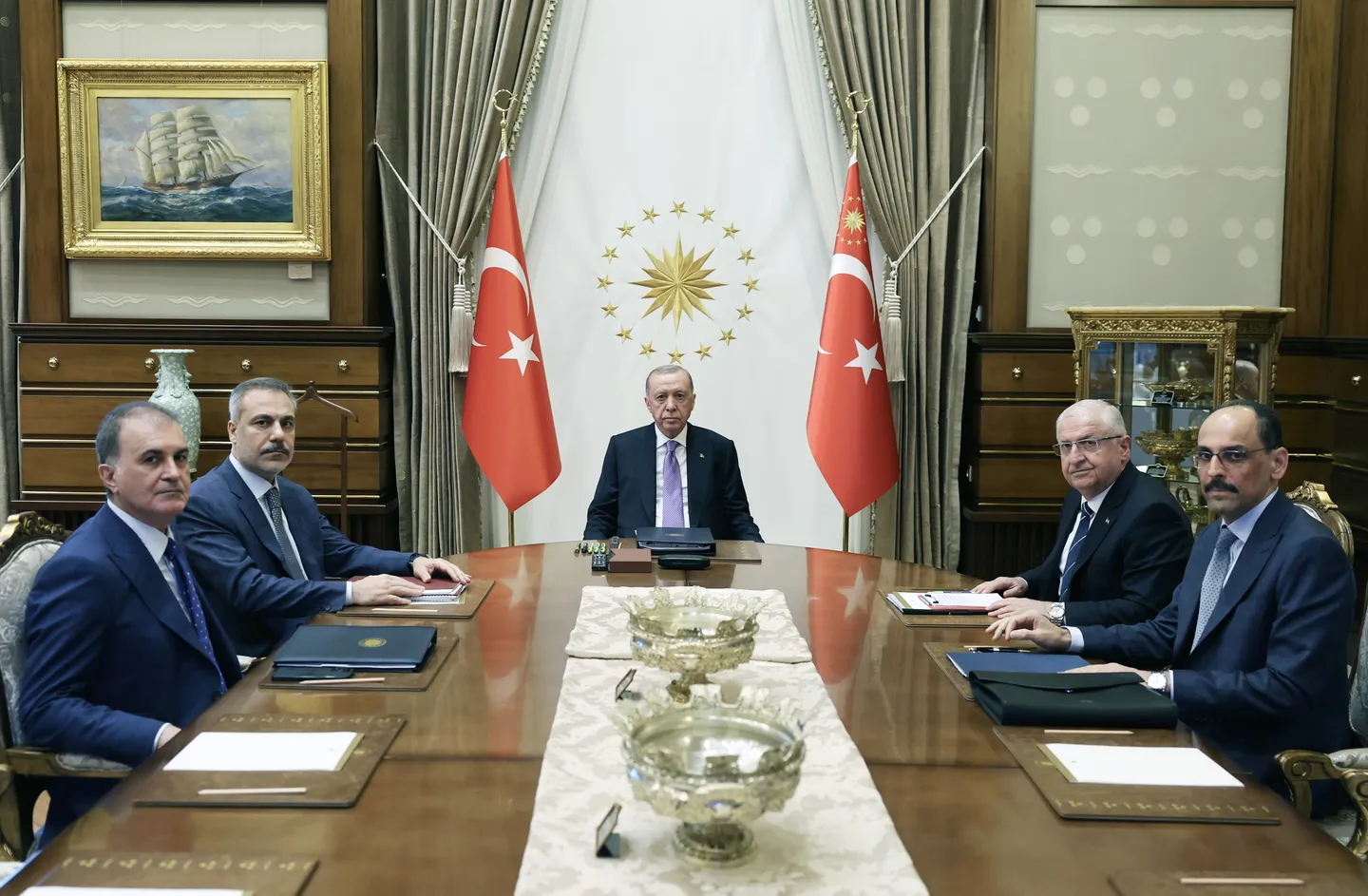 اجتماع أمني برئاسة الرئيس أردوغان لبحث تداعيات تصاعد العدوان الإسرائيلي في المنطقة