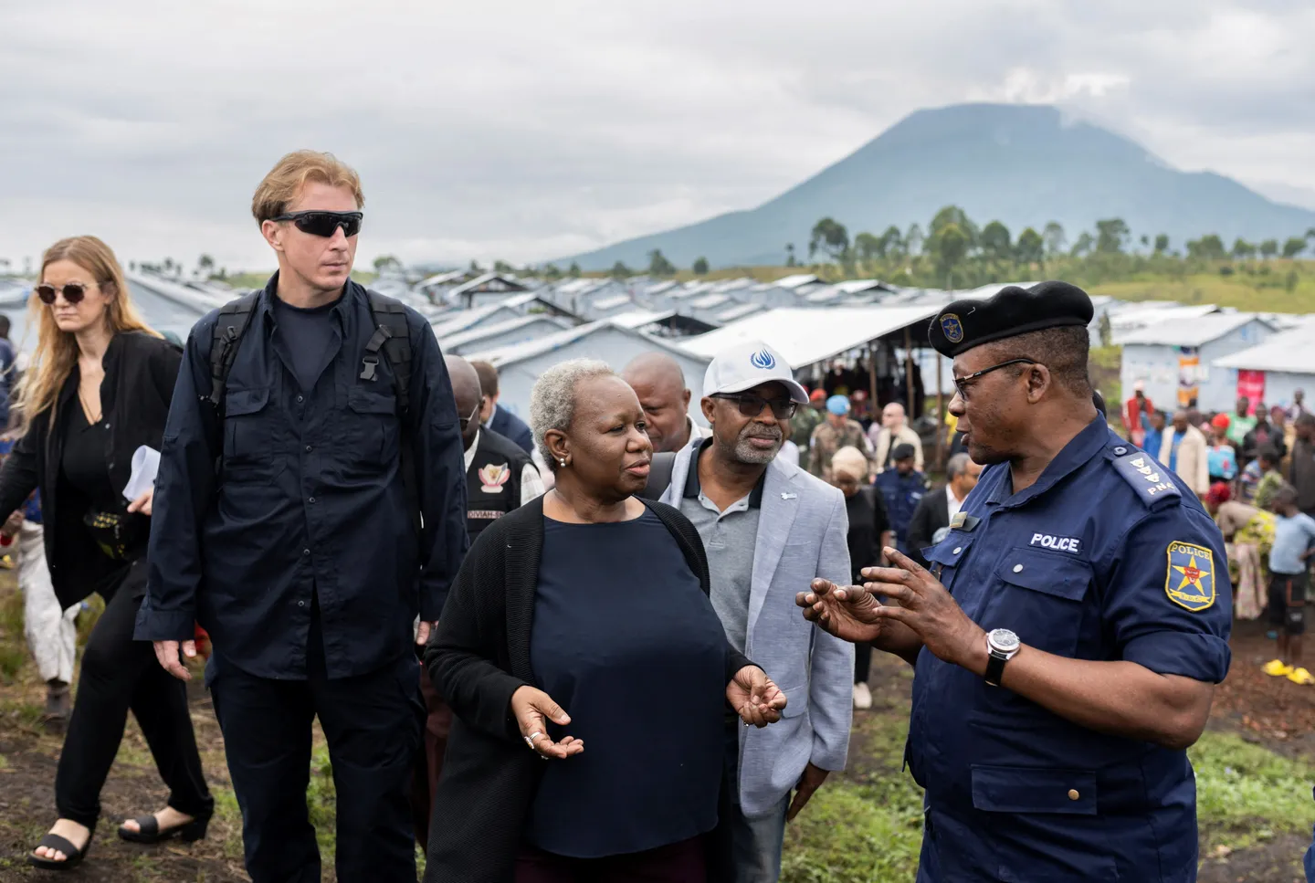 UN peacekeeping chief makes first visit to rebel-held Congo city
