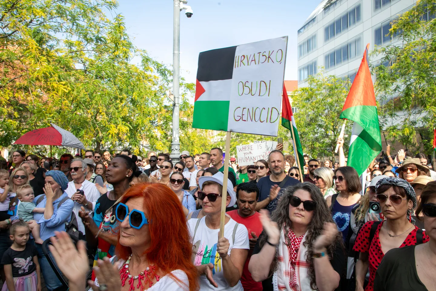 Tišina je saučesništvo: Zagrepčani marširali za Palestinu