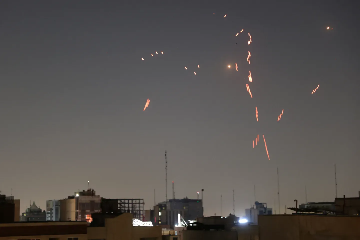 Iran feuert erneut Raketen in Richtung Israel ab