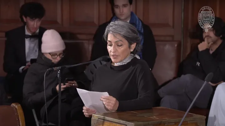 Oxford Union faces potential closure following Palestinian author's speech