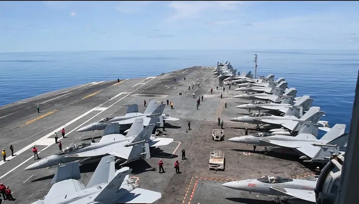 US warship heads to Middle East as Iran, Israel conflict escalates