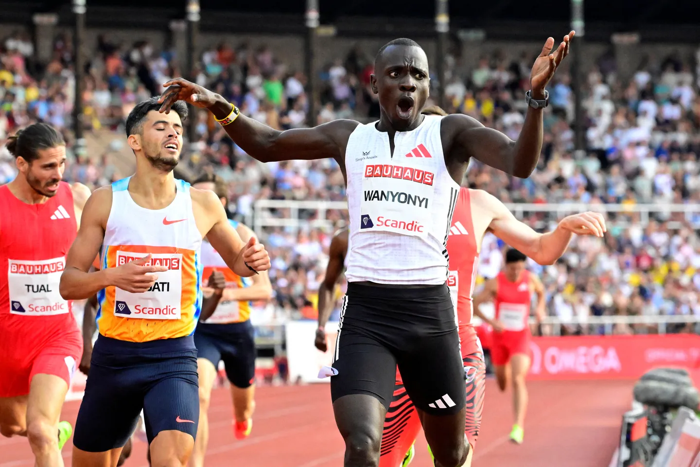 Mkenya Wanyonyi akimbia muda bora zaidi mita 800