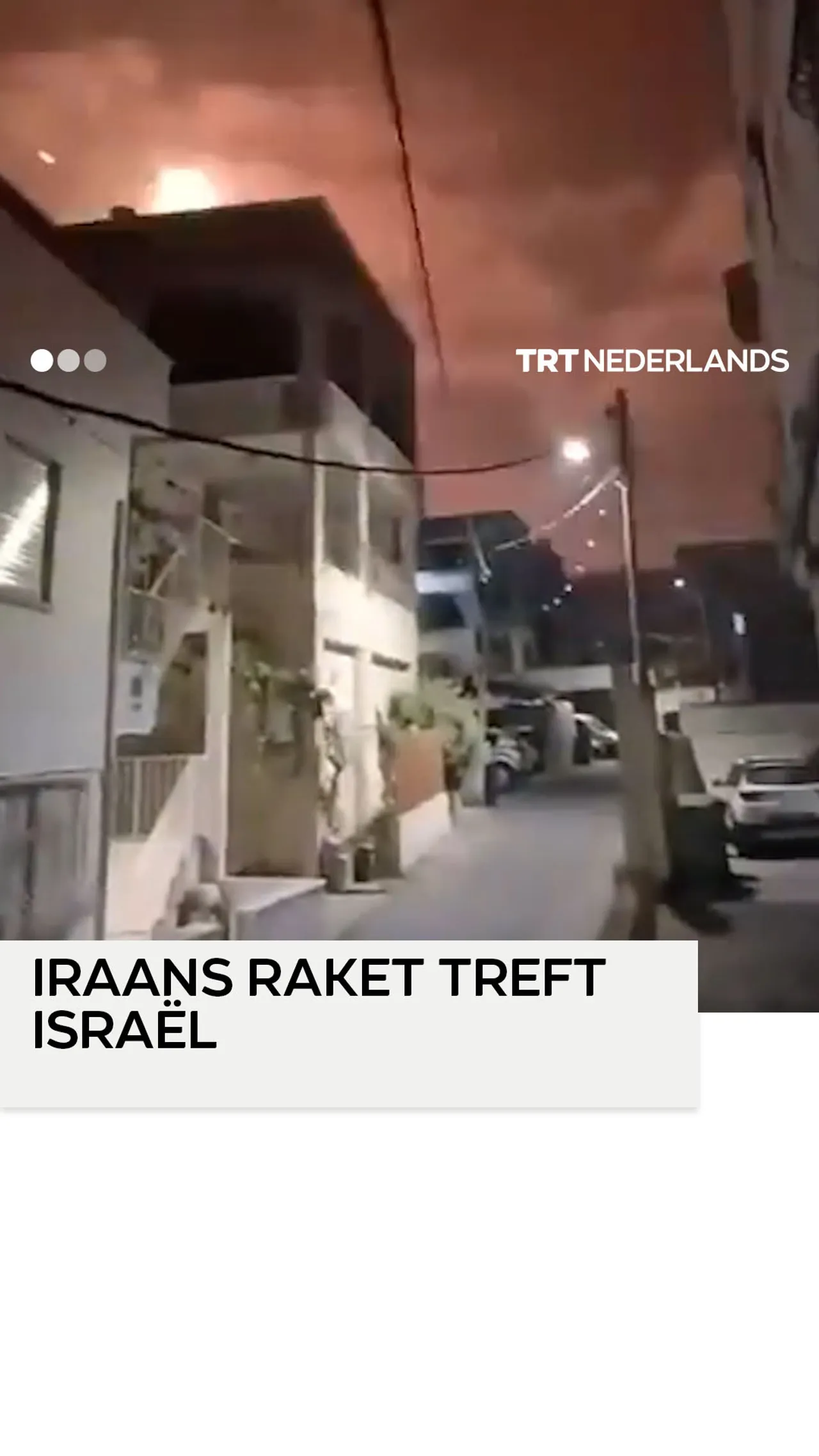 Iraans raket treft Israël tijdens nachtelijke escalatie