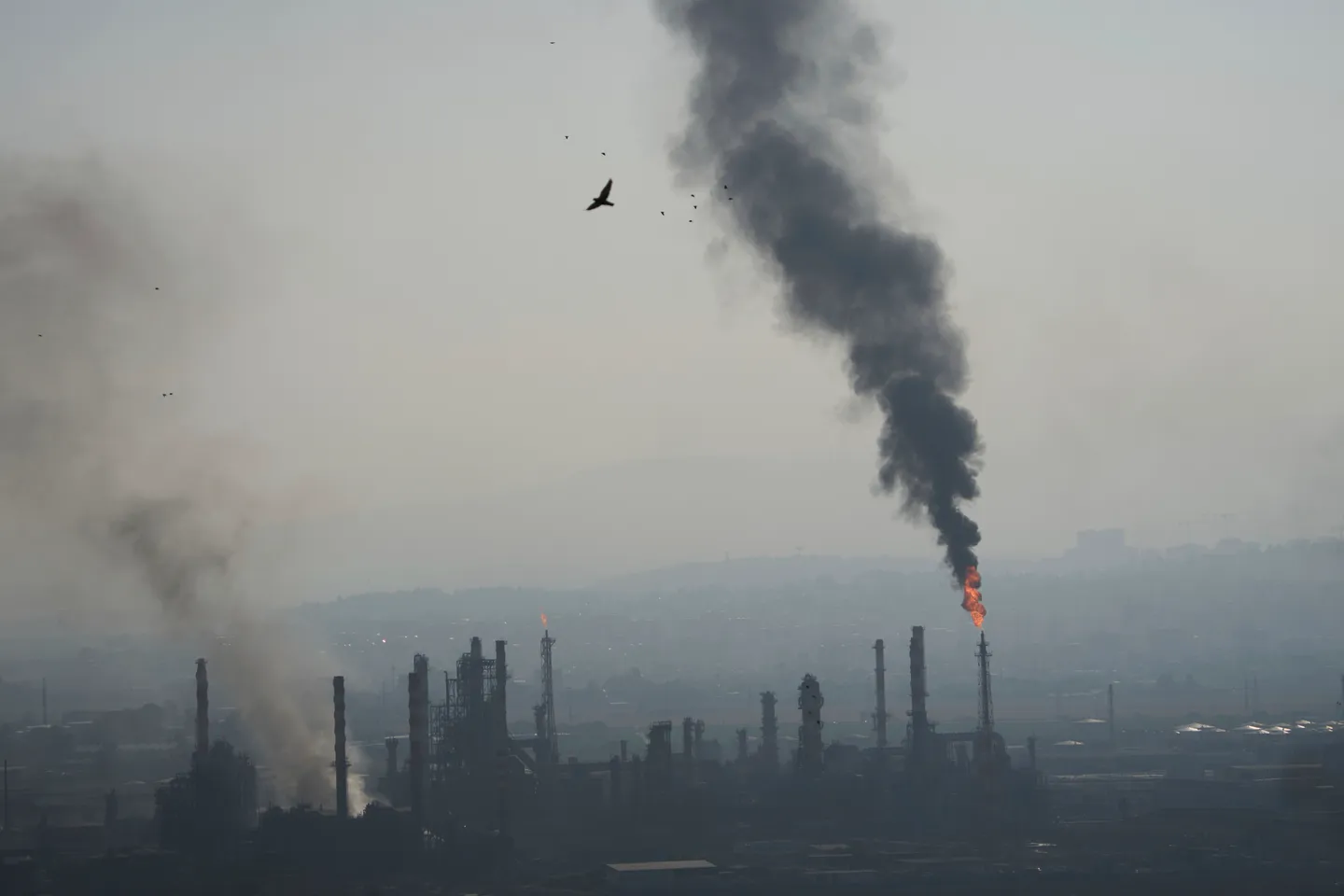 Haifa oil refinery shuts down after Iranian missile strike kills three