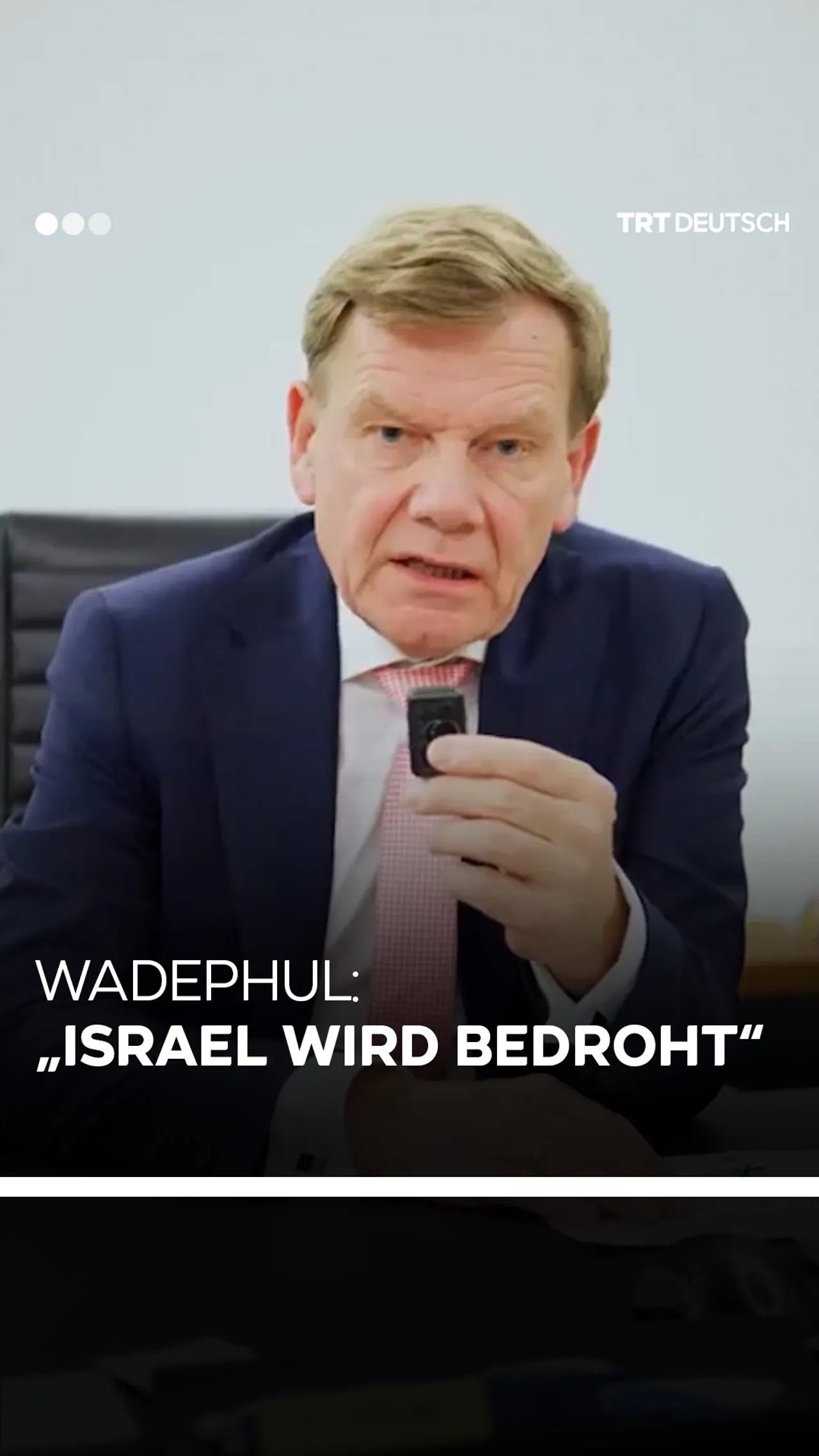 Wadephul:
„Israel wird bedroht“