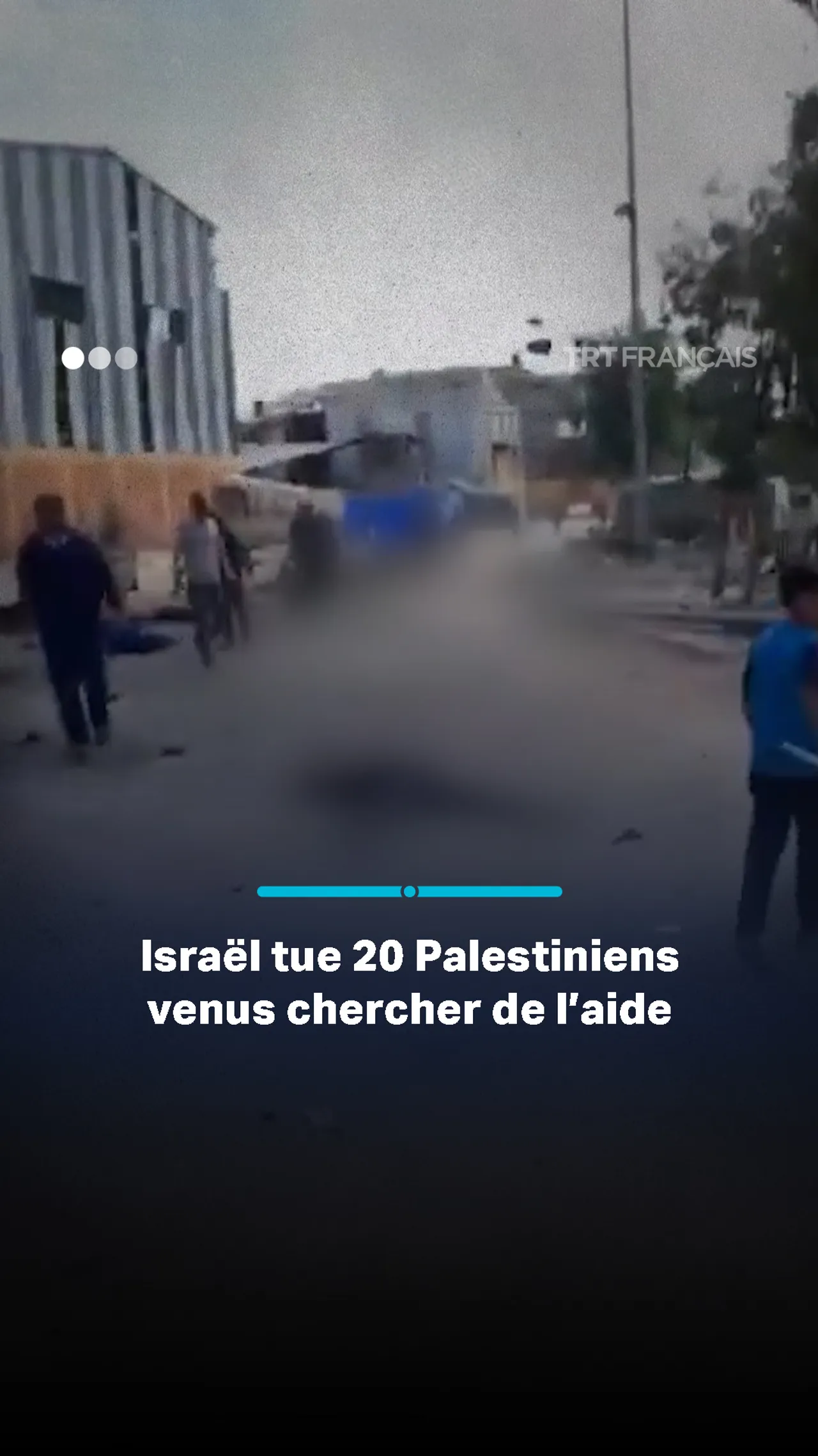 Une attaque israélienne tue plus de 20 Palestiniens qui attendaient de l’aide