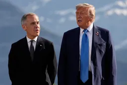 Canada's Carney 'caved' to Trump on tech tax — US