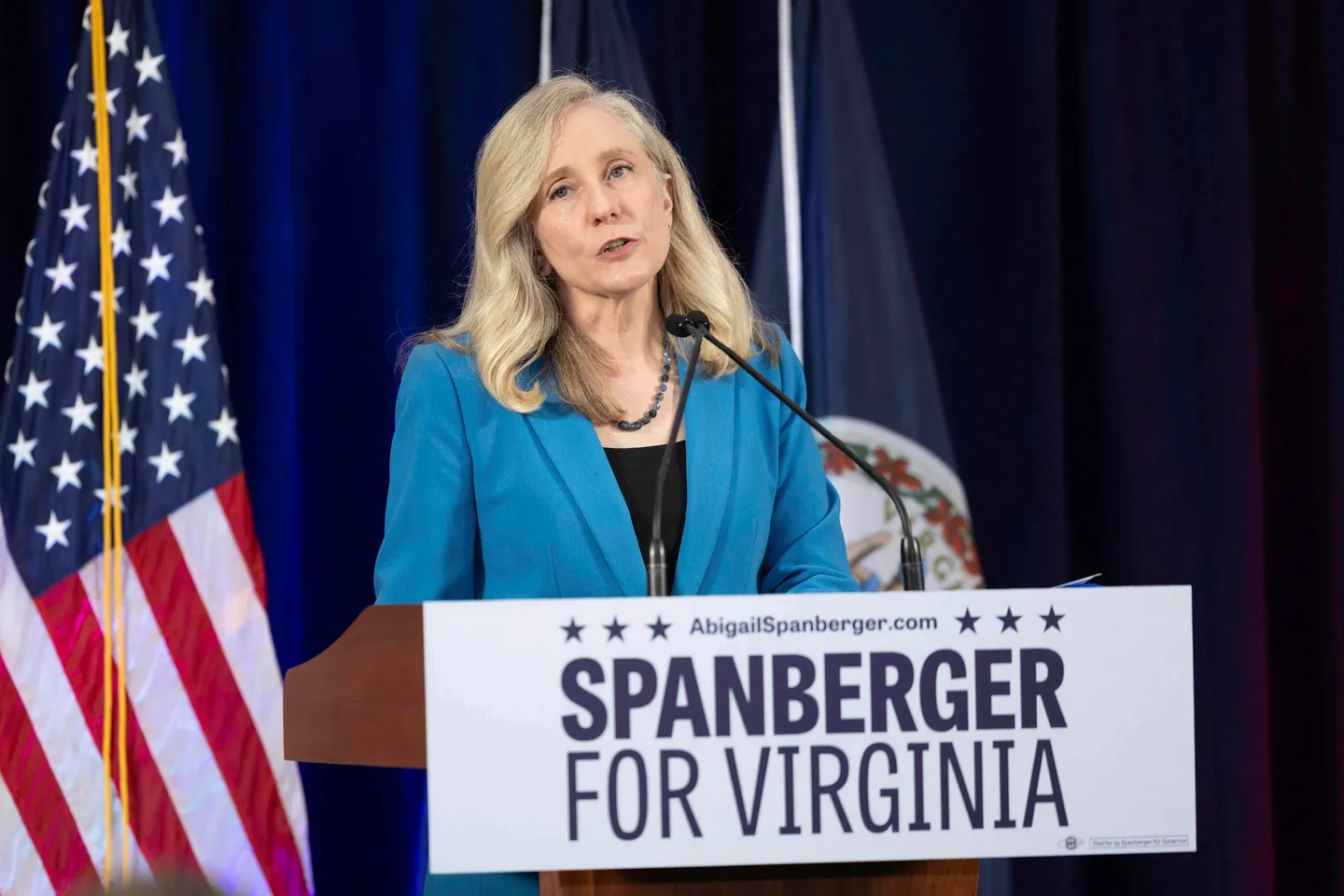 Abigail Spanberger elected Virginia governor in historic first that boosts Democrats ahead of 2026