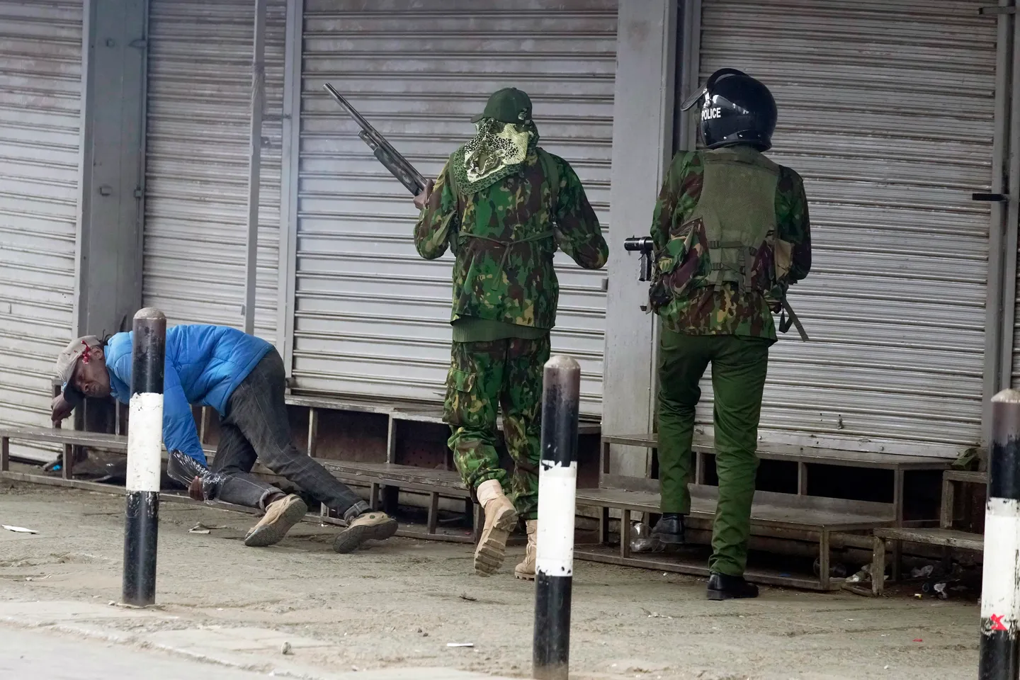 Aliyepigwa risasi na polisi Nairobi yuko katika matibabu