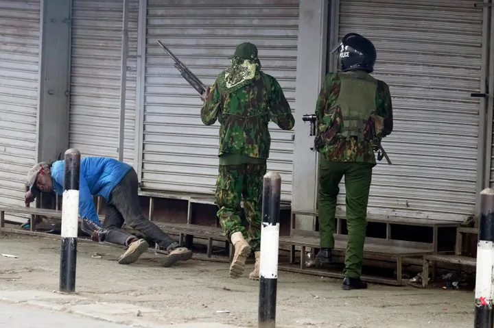 Aliyepigwa risasi na polisi Nairobi yuko katika matibabu