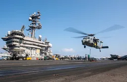 Satellite images reveal US Navy mobilisation ahead of potential Iran strike