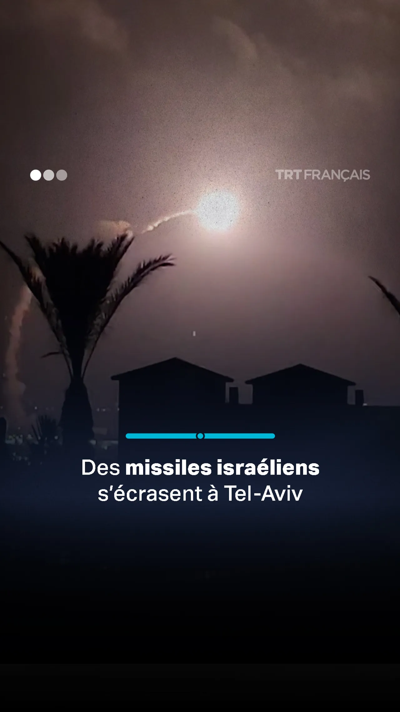 Des missiles israéliens s’écrasent à Tel-Aviv