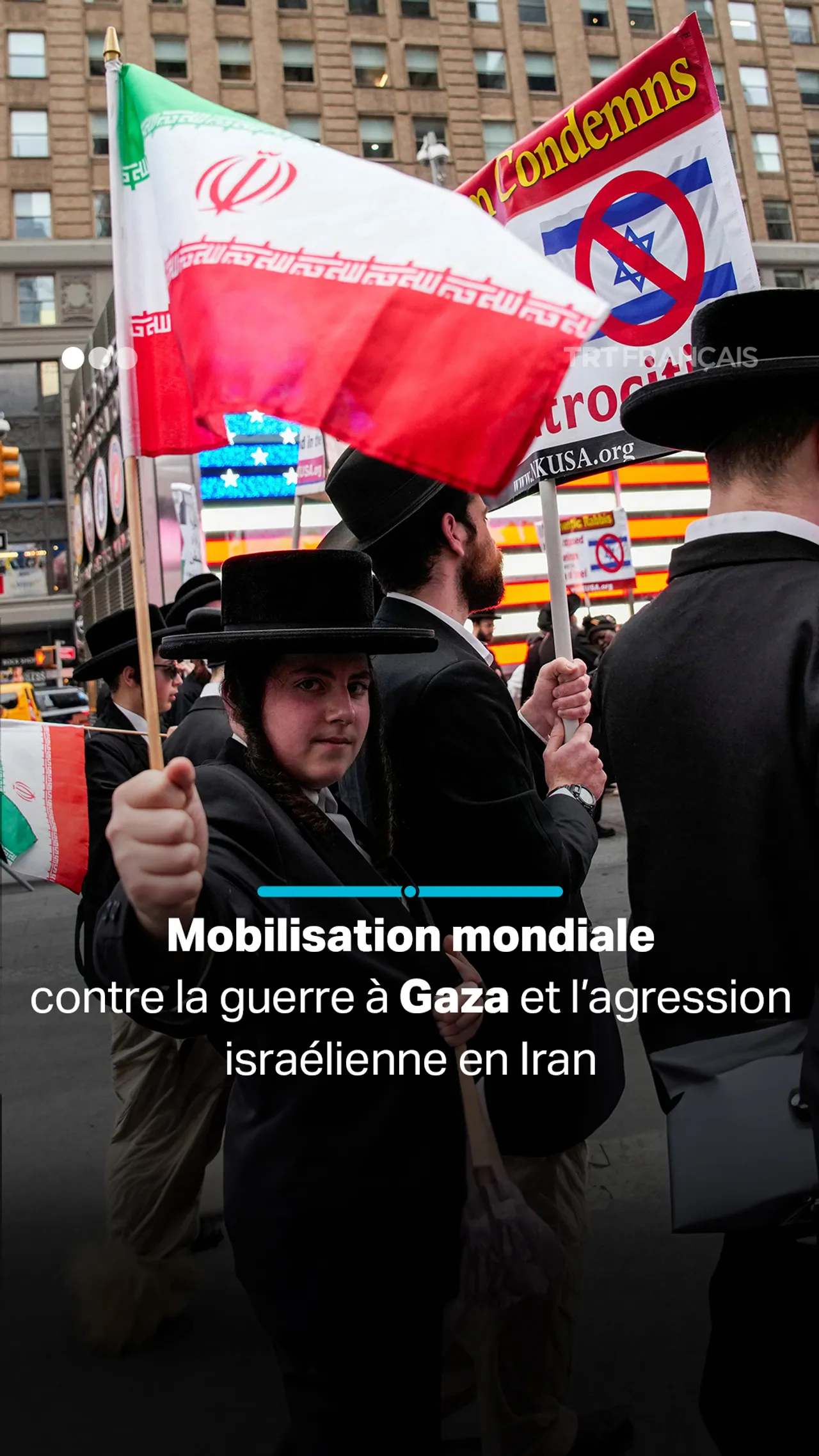 Mobilisation mondiale contre la guerre à Gaza et l’agression israélienne en Iran