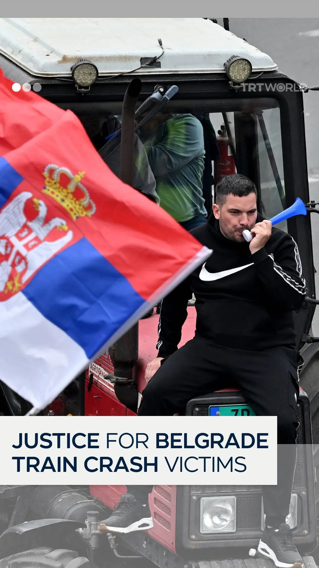 Serbian protests demand justice for train tragedy
