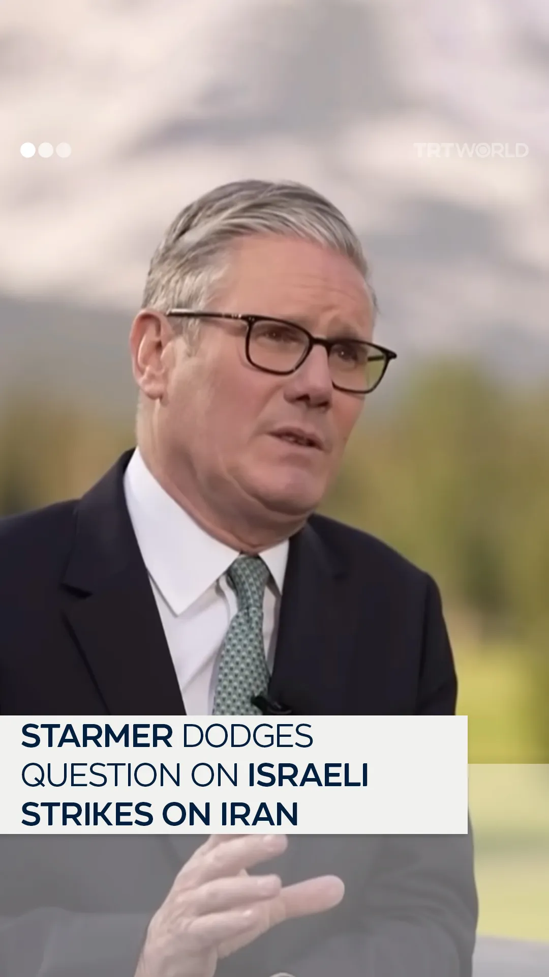 UK PM Starmer dodges question on legality of Israel’s attack on Iran