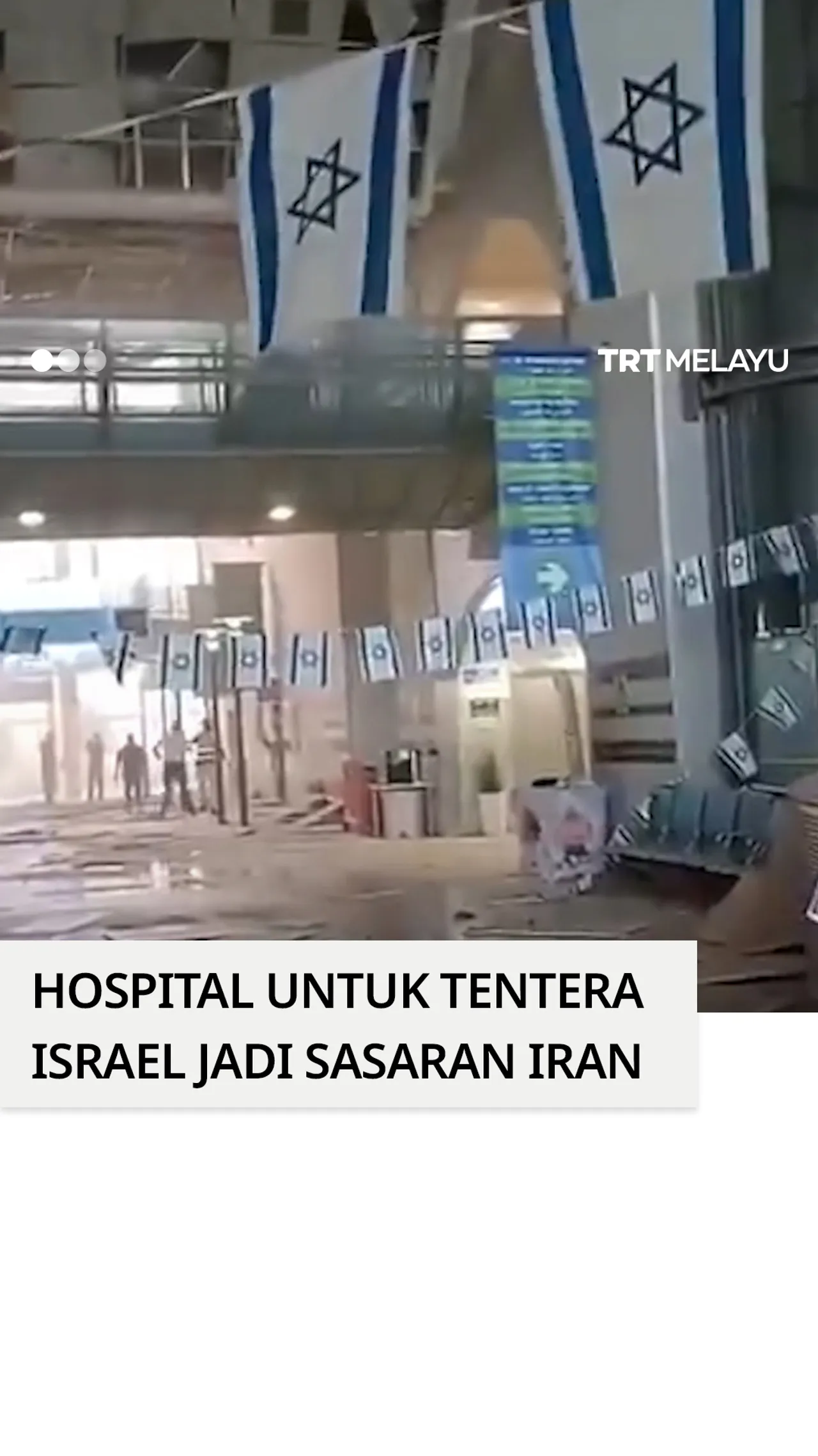Iran serang hospital untuk tentera Israel