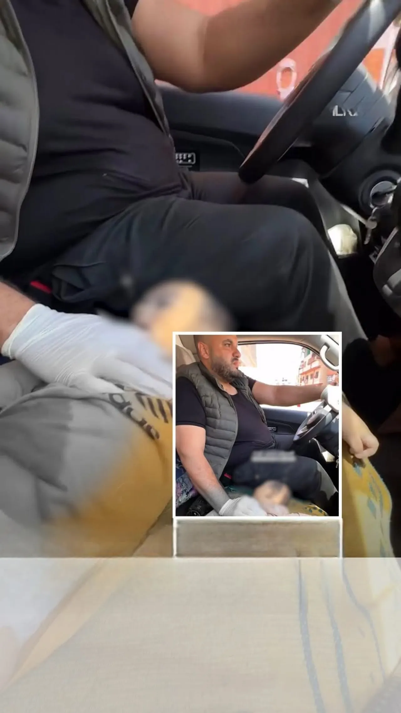 Ndihmës mjeku gazan lufton të shpëtojë foshnjen