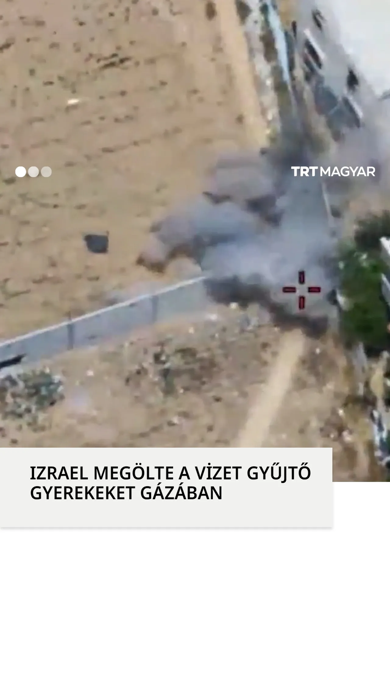 Izrael megölte a vizet gyűjtő gyerekeket Gázában