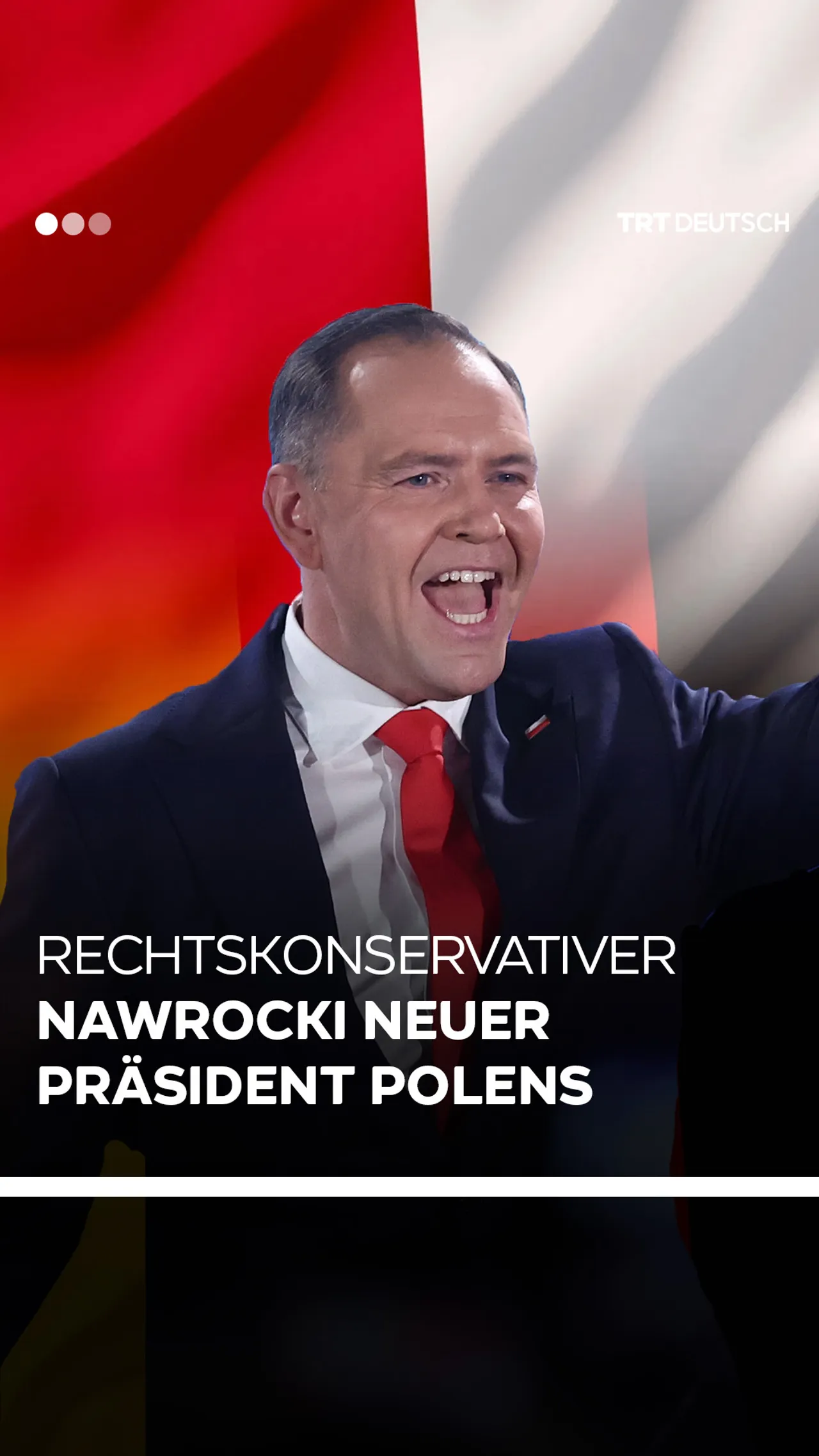 Rechtskonservativer
Nawrocki neuer
Präsident Polens