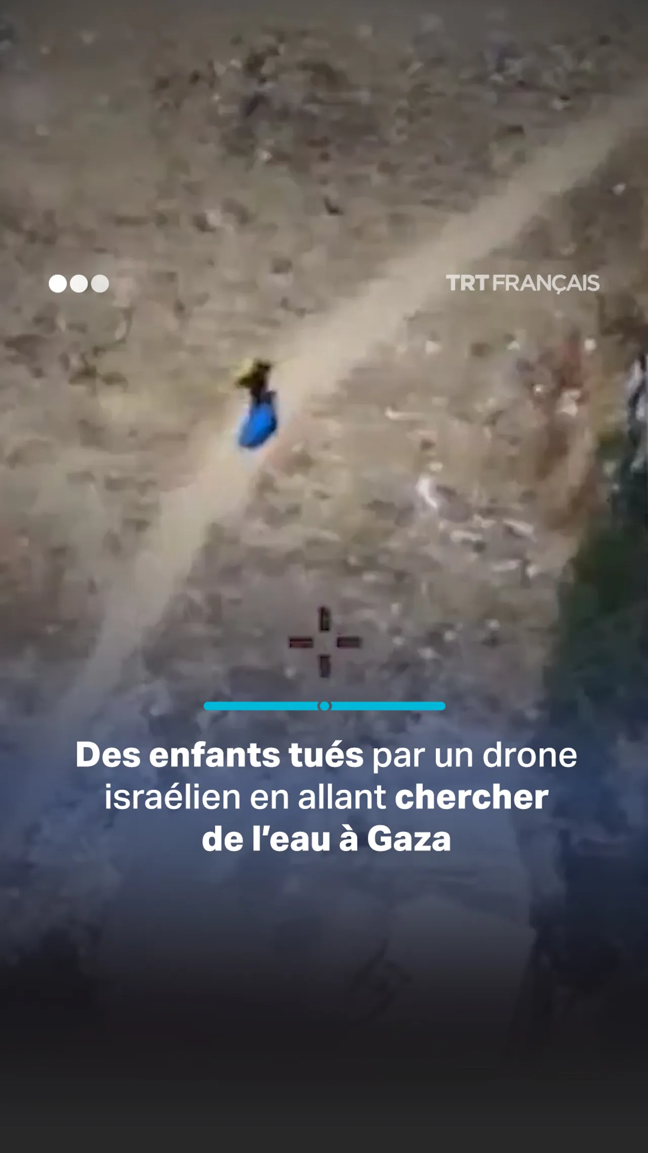 Des enfants tués par un drone israélien en allant chercher de l’eau à Gaza