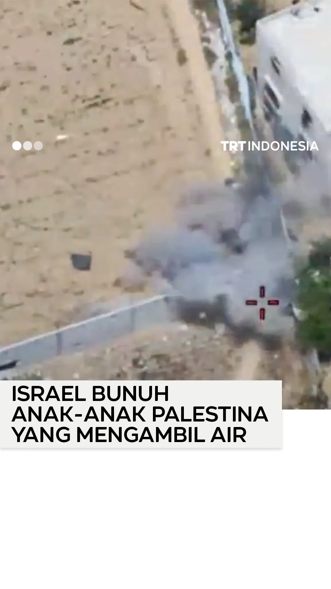 Israel membunuh anak-anak Palestina yang sedang mengambil air di Gaza