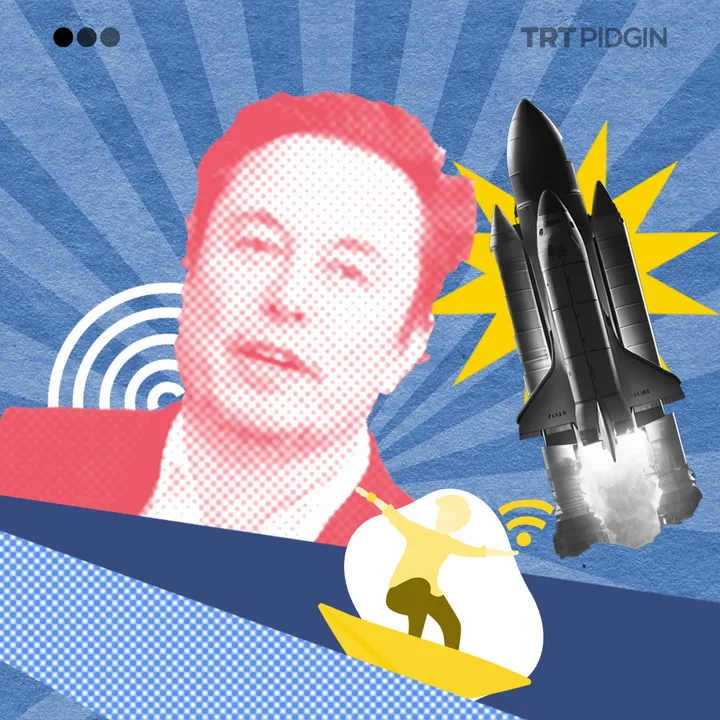 Di danger of Starlink Satelites
