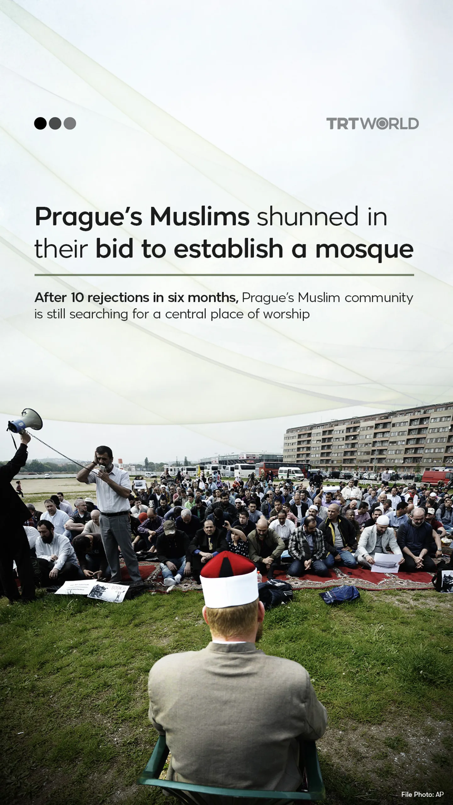 Prague’s Muslims shunned in their bid to establish a mosque