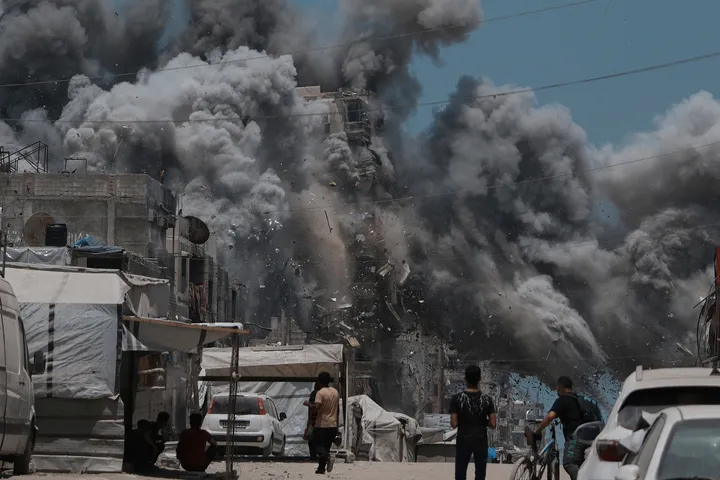 Israeli massacre at US-backed Gaza aid hub kills dozens