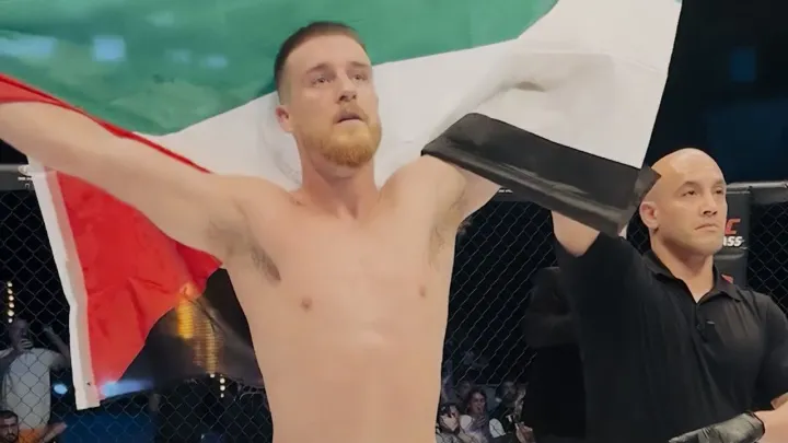 Luftëtari irlandez i MMA-së mposht ish-ushtarin izraelit, thërret "Palestinë e Lirë"