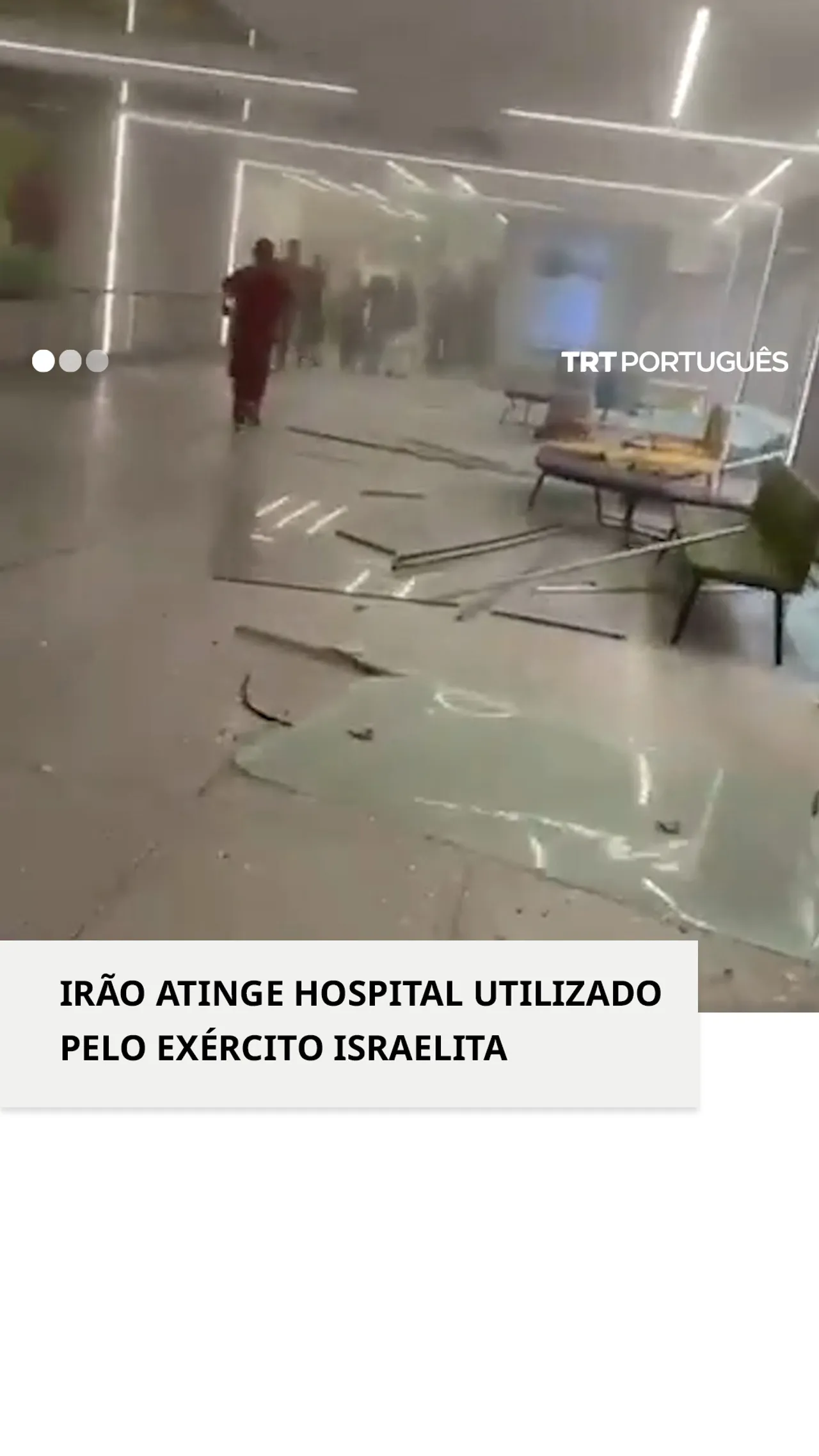 Irão atinge hospital utilizado pelo exército israelita