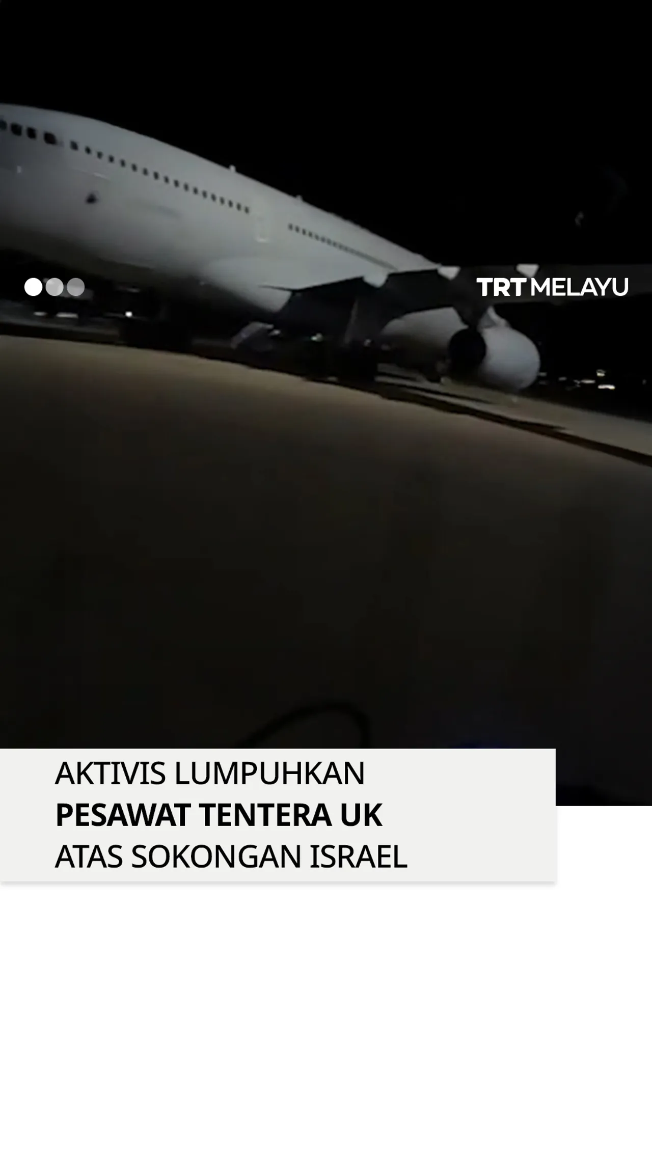 Aktivis pro-Palestin menceroboh pangkalan RAF, melumpuhkan pesawat tentera British