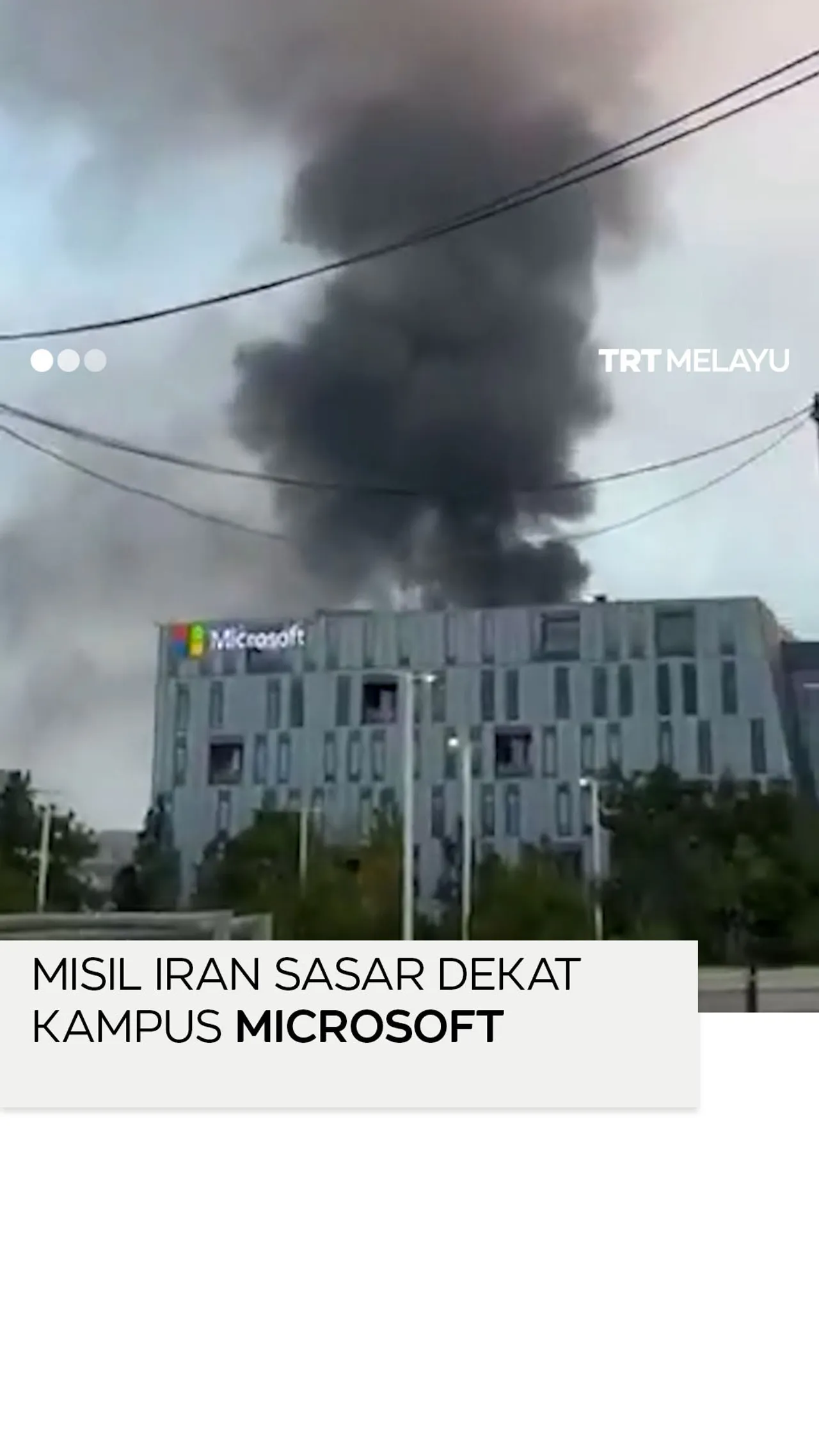 Serangan Iran hentam Israel