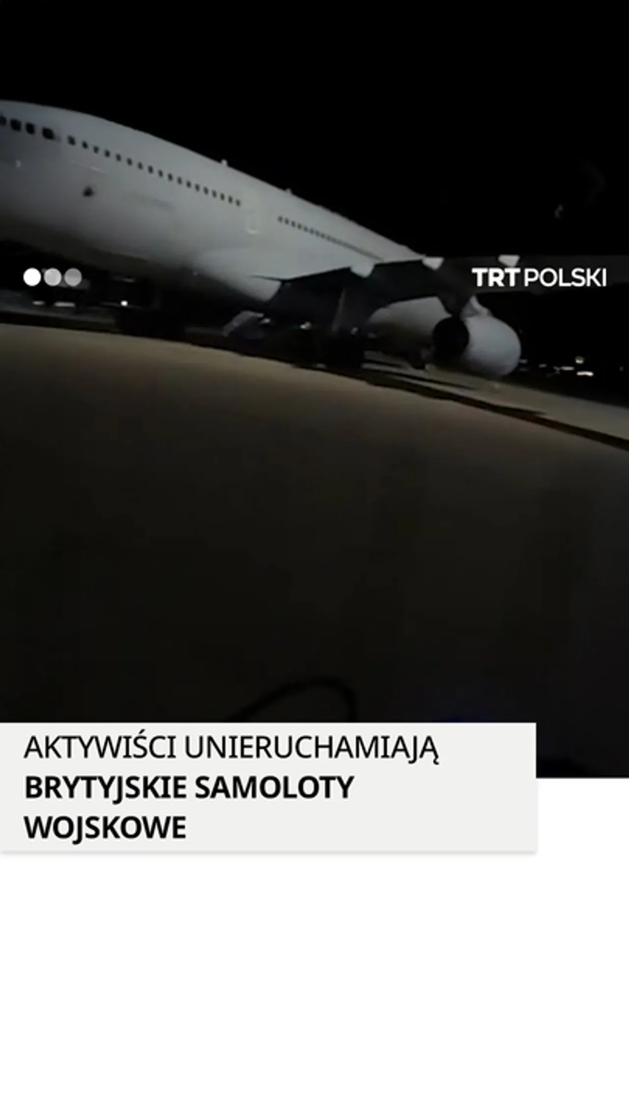 Propalestyńscy aktywiści włamują się do stacji RAF, unieruchamiają brytyjskie samoloty wojskowe