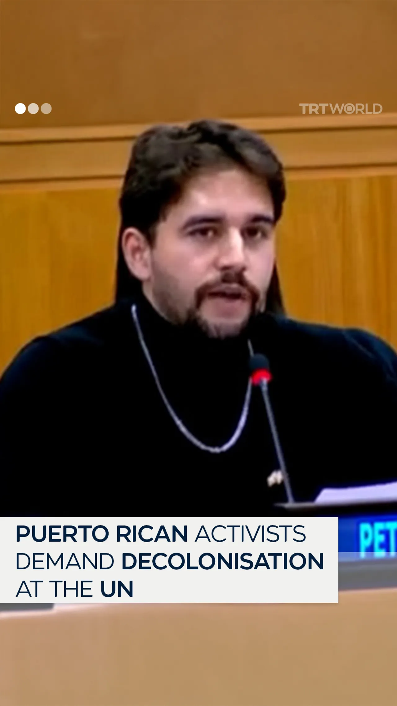 Puerto Rican activists speak at UN to demand independence from US