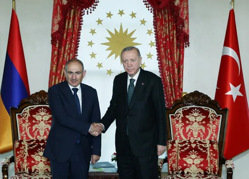 As Pashinyan makes 'historic' Türkiye visit, Erdogan says backs Armenia-Azerbaijan peace efforts