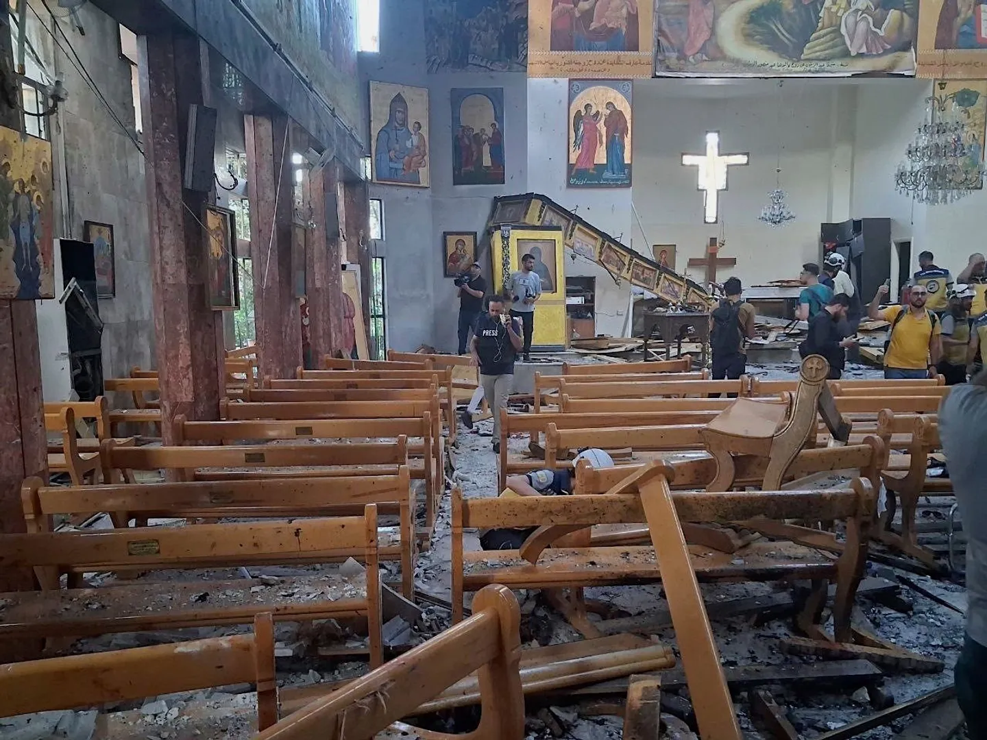 Sulm vetëvrasës në një kishë siriane pranë Damaskut