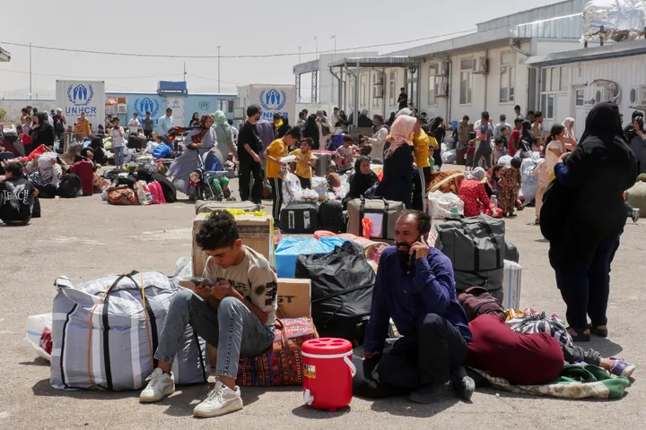 Over 450,000 Afghans return from Iran after Tehran's crackdown