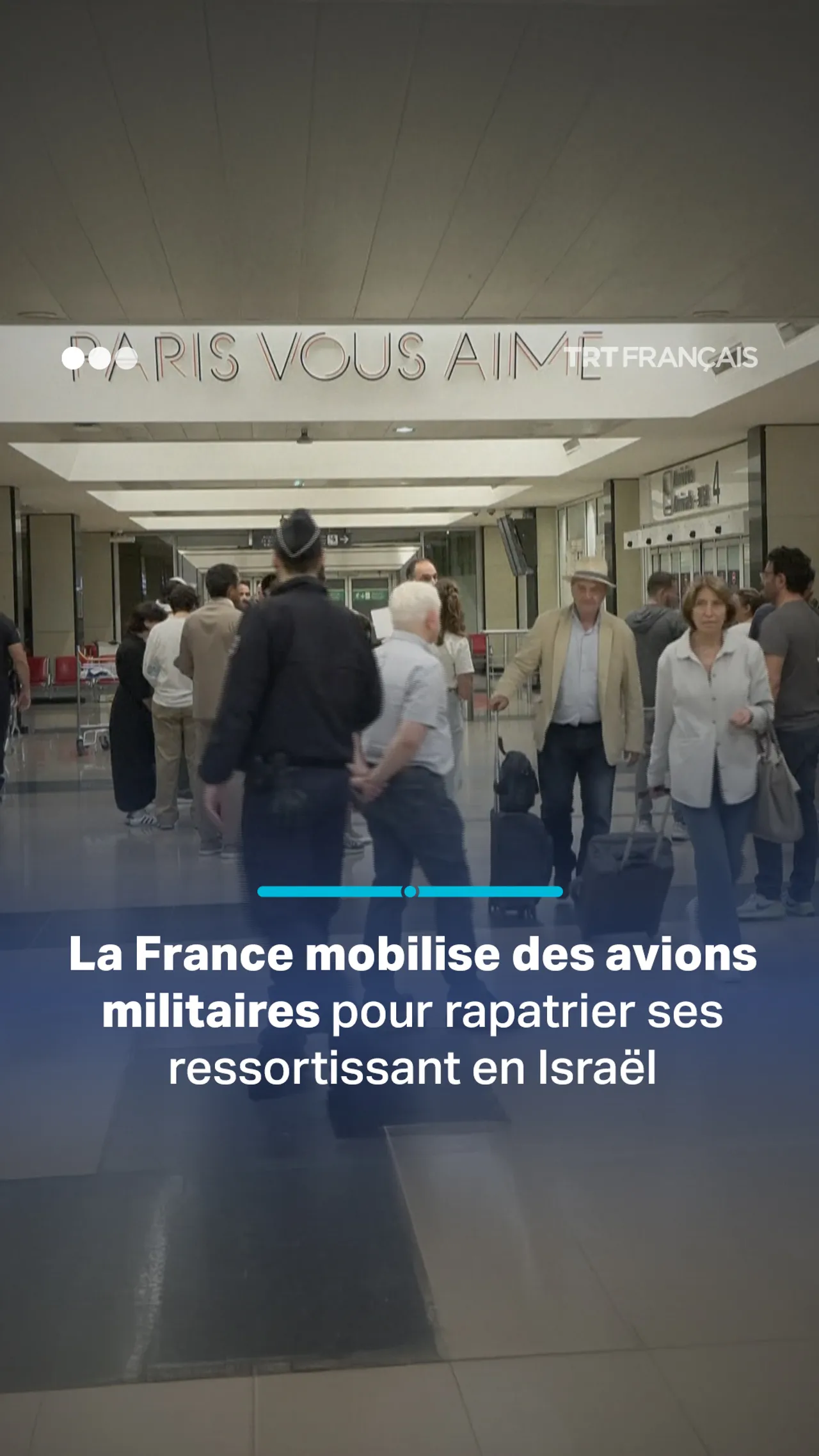 La France mobilise des avions militaires pour rapatrier ses ressortissants en Israël
