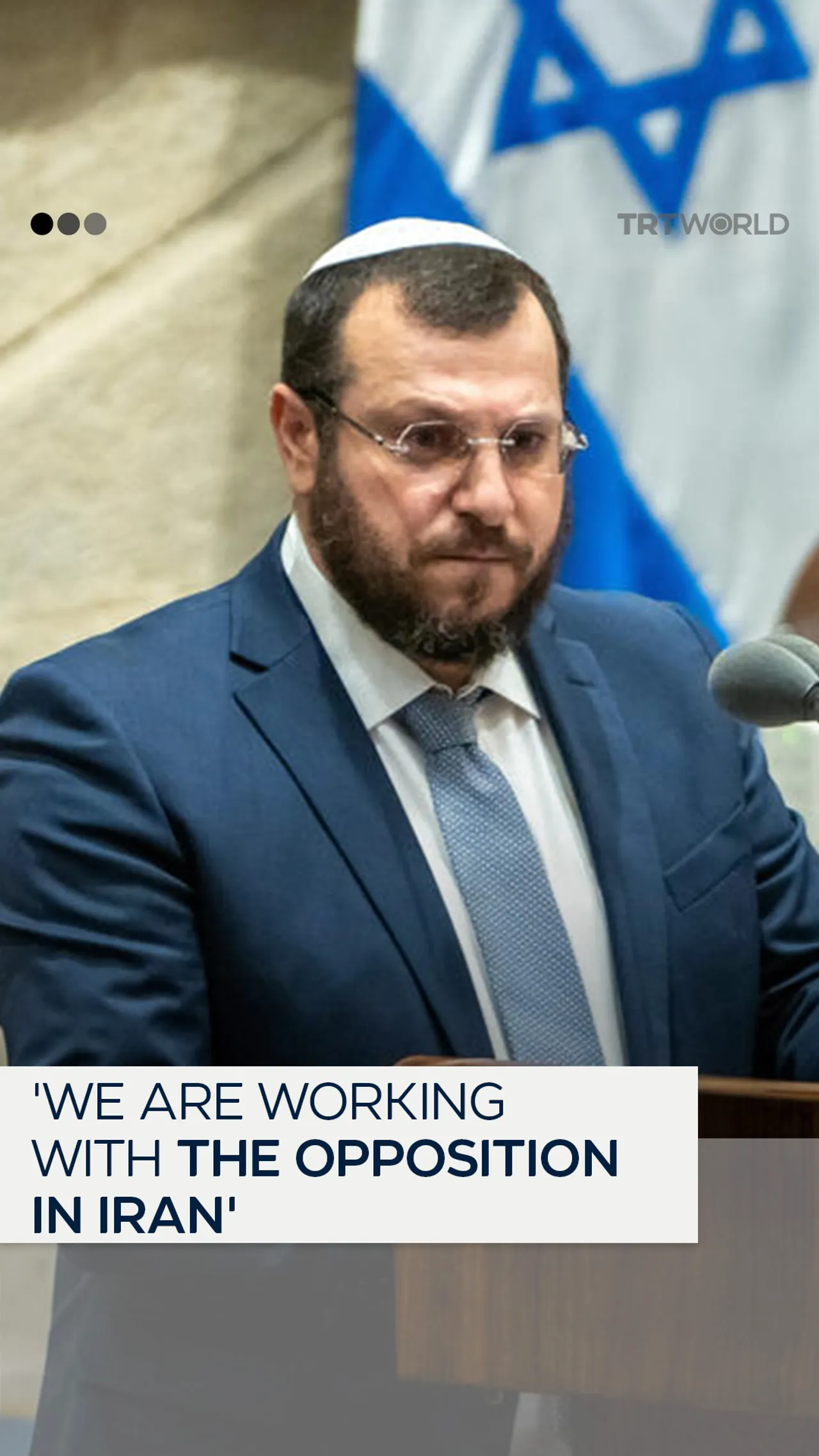 Israeli Minister claims Israel is working with Iranian opposition