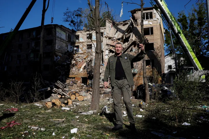 უკრაინის დედაქალაქი კიევი, მერის განცხადებით, რუსეთის „ინტენსიური“ თავდასხმის ქვეშაა