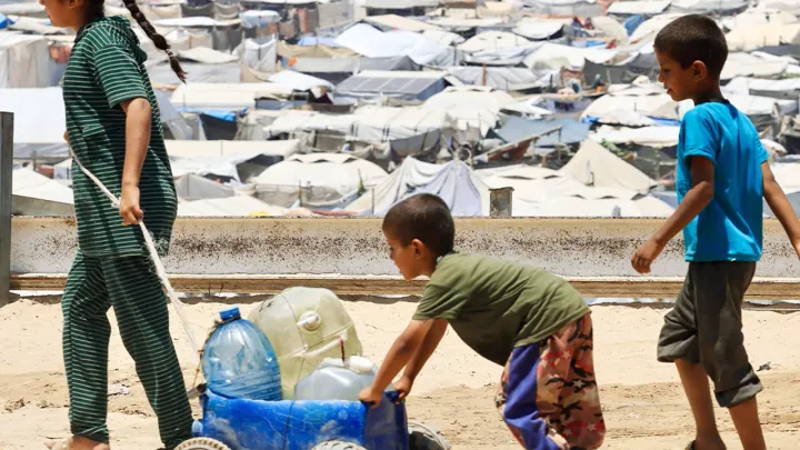 Gaza’s ‘children will begin to die of thirst’