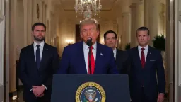 ترمب يخالف إدارته ويعلن نجاح الضربات على إيران ويناقش مع ستارمر إعادة طهران إلى المفاوضات